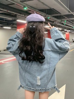 Áo khoác jeans ( kèm ảnh thật)