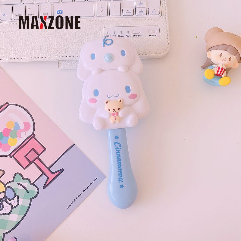 SANRIO Maxzone Gương Trang Điểm Hình Hello Kitty Melody Cinnamoroll Kuromi Nhỏ Gọn Dễ Thương Cho Nữ