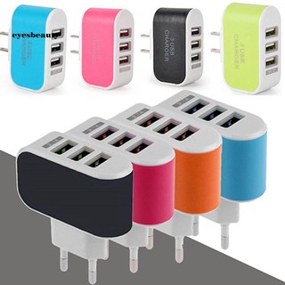 Cóc sạc pin 3.1A 3 cổng USB tiện dụng cho Samsung iPhone