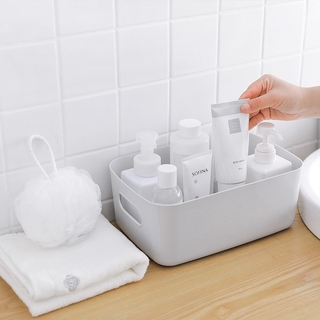 Plastic storage basket storage basket bathroom kitchen toilet cosmetic desktop debris storage box snack box