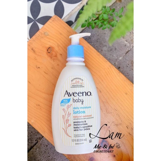 Kem dưỡng ẩm cho bé Lotion Aveeno baby 532ml (date 7/2023)