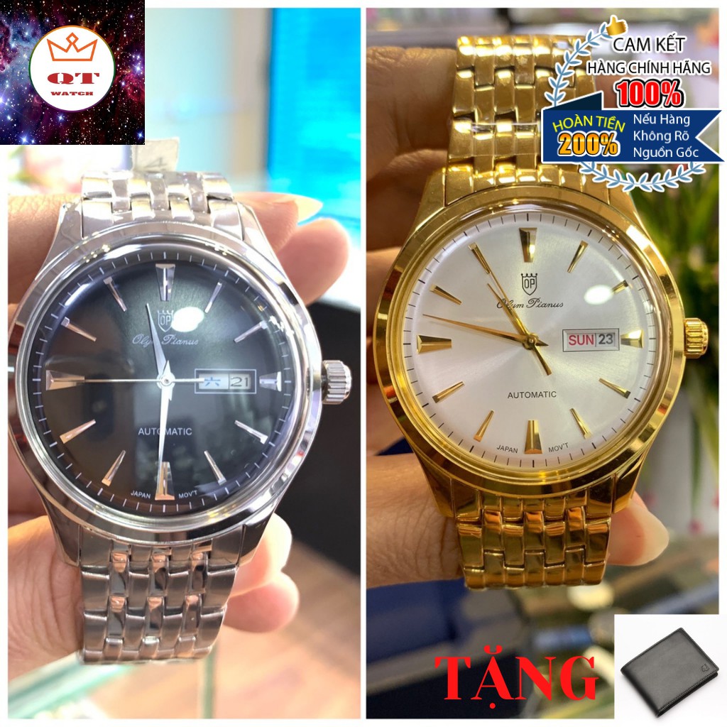 Đồng Hồ Cơ Nam Olym Pyanus OP 990141 Tặng Ví Nam Cao Cấp
