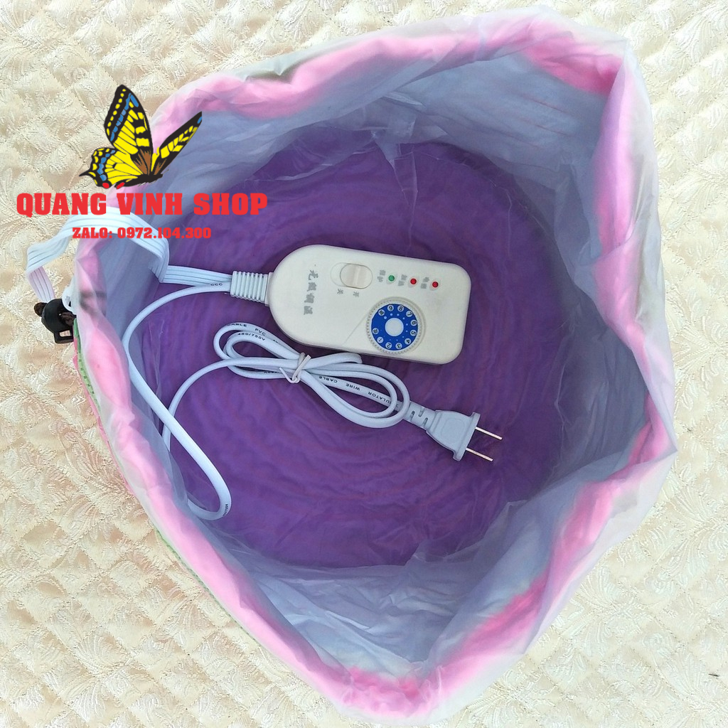 Mũ hấp dầu kích nhiệt cho tóc ( tăng giảm 9 mức nhiệt loại tốt)