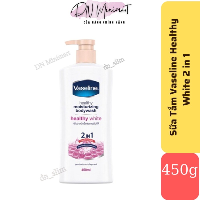 Sữa Tắm Dưỡng Da Vaseline Healthy Bright 430ml