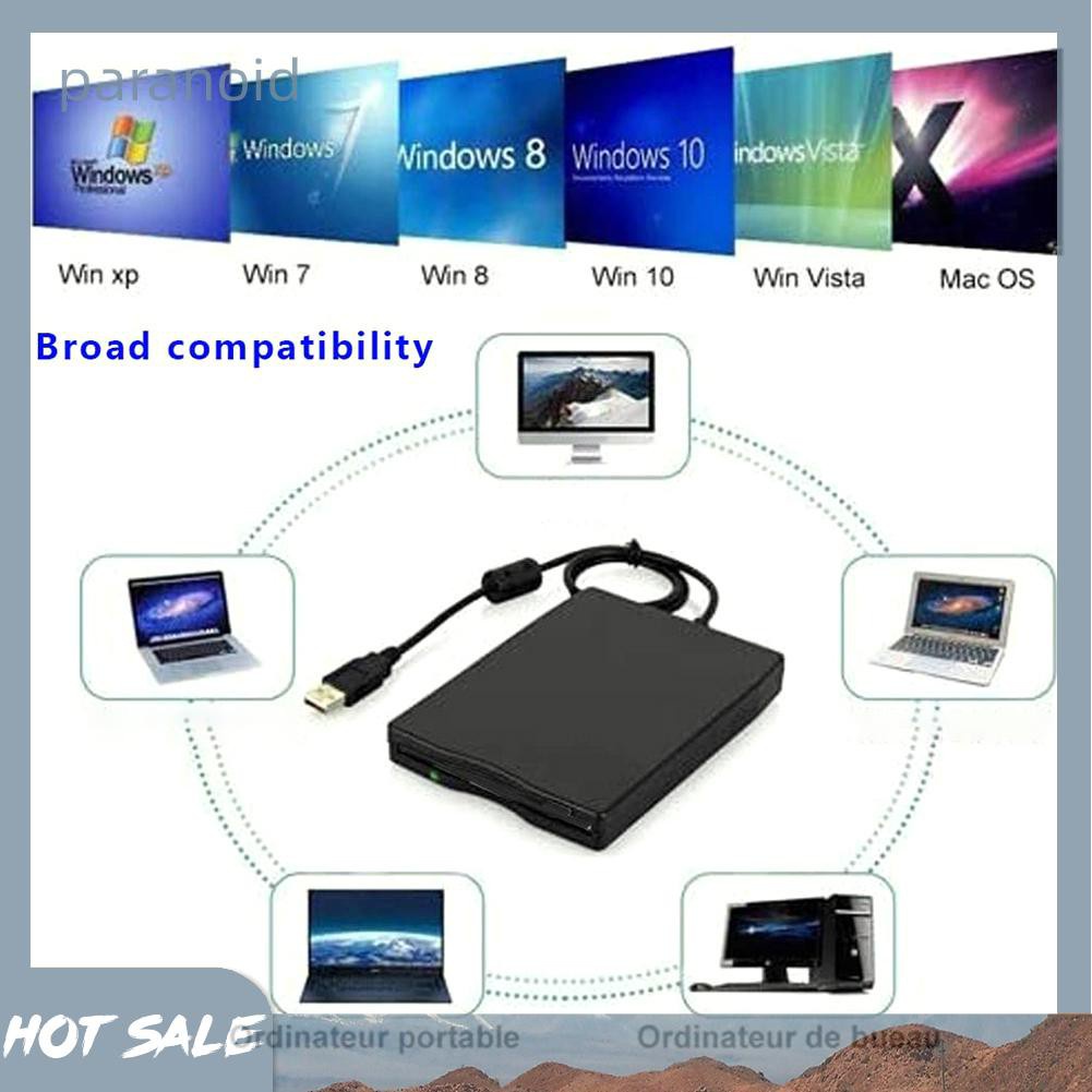 Ổ Đĩa Mềm 3.5 inch USB 1.44MB FDD Cho Laptop Notebook PC | BigBuy360 - bigbuy360.vn