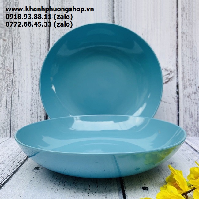 Đĩa sứ sâu lòng - đĩa sứ lòng sâu