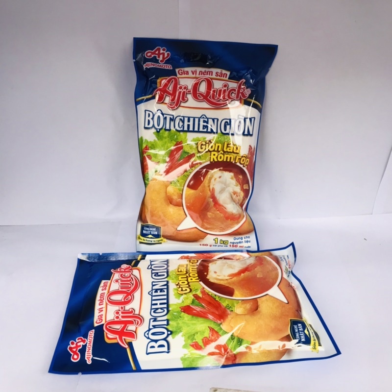 Bột chiên giòn Hải sản  Aji-quick 150gr