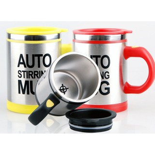 Ly tự khuấy lồng inox V2, chịu nhiệt tiện dụng uống sữa, cafe,...