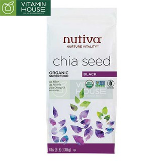 Hạt Chia Mỹ Nutiva 1.36kg [Vitamin House]
