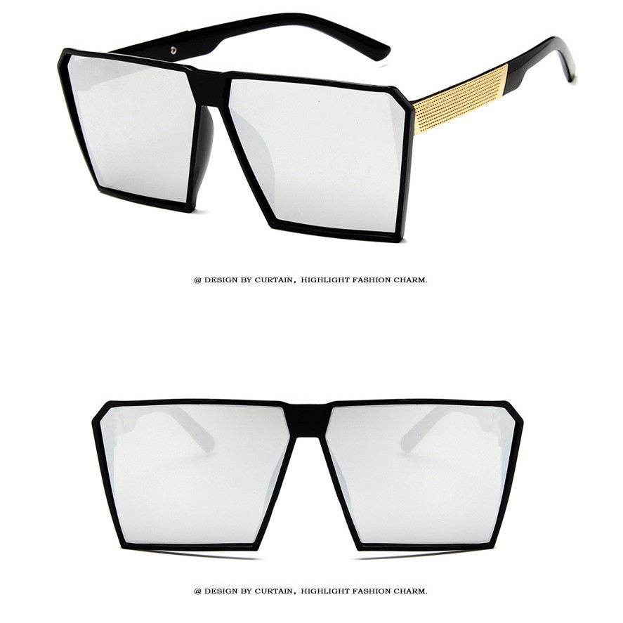 Kính mát gọng vuông cổ điển cho nữ