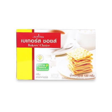 Bánh Quy Không Đường Imperial Bakers' Choice Cream Cracker (Hộp 120g)