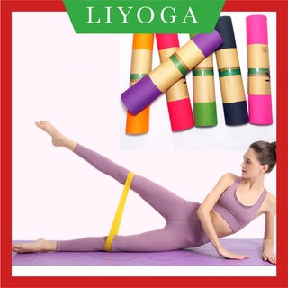 THẢM TẬP YOGA TPE CAO CẤP 2 LỚP 6MM LIYOGA 2 LỚP CHỐNG TRƠN TRƯỢT