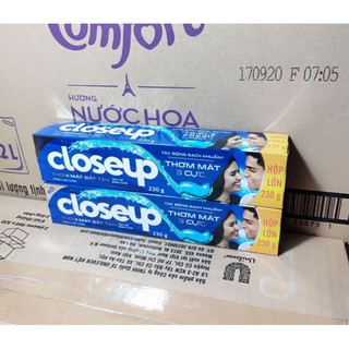 (HCM) Combo 2 cây kem đánh răng Closeup Pha Lê Tuyết 230g