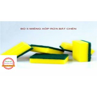 Sỉ  miếng xốp rửa bát chén nhà bếp