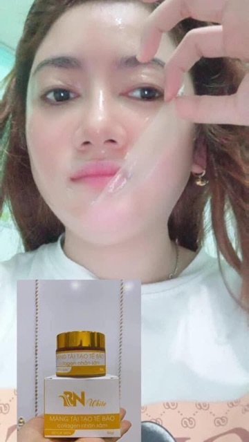 Nạ collagen tế bào gốc( tặng kèm kem face minikute)