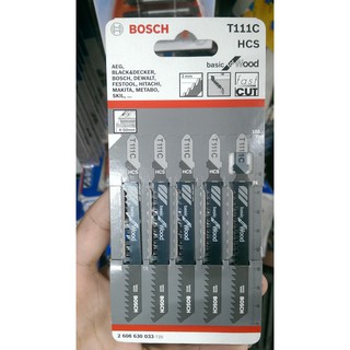 Bộ 5 lưỡi cưa sọc Bosch T111C