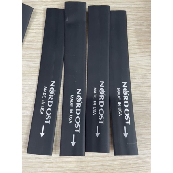 Gen co nhiệt chữ Nordost F8 và F14 đỏ đen