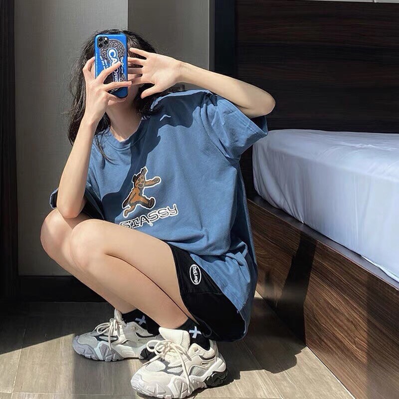 [RẺ VÔ ĐỊCH] Áo Thun Tay Lỡ Phom Rộng Unisex Hình Gấu(Ảnh Thật 100%)