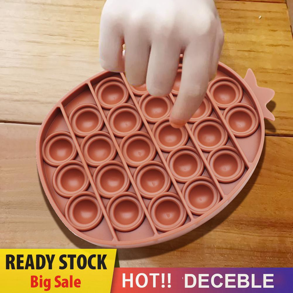 Pop It Fidget Đồ chơi Fruit Shape Push Bubble Sensory Đồ chơis Autism Anti-stress Đồ chơis Puzzle Game