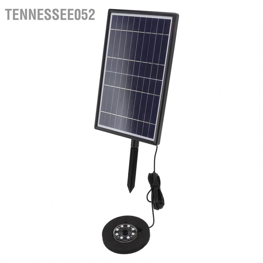 Hàng HOT Máy Bơm Đài Phun Nước Năng Lượng Mặt Trời 10V 10W với đèn LED đầy màu sắc Nước nổi ngoài trời  Dành Cho Hồ Nước Sân Vườn【Tennessee052】