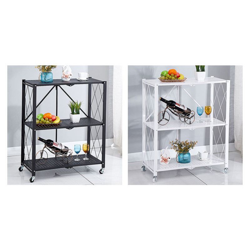 Kệ 3 tầng đựng vật dụng có bánh xe di chuyển,,,