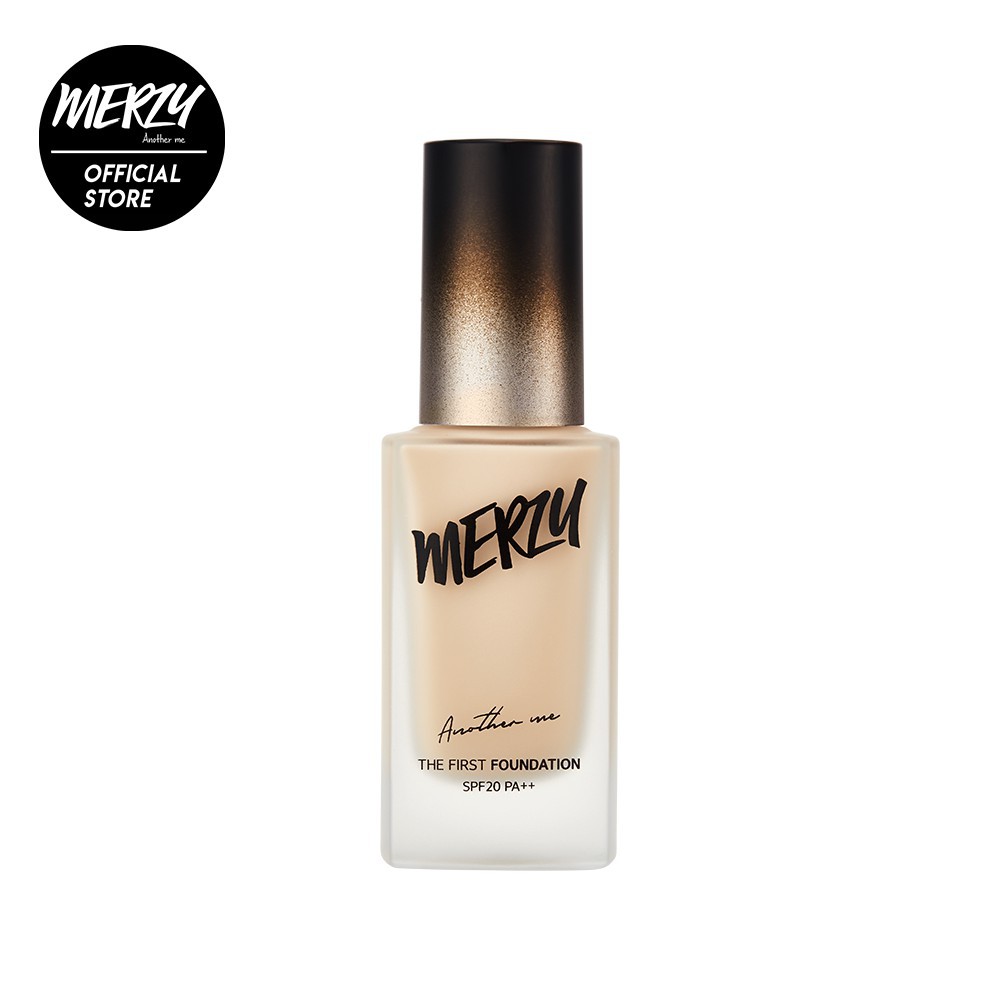 [Mã COSDEP2 giảm 8% đơn 250K] Kem nền che phủ hoàn hảo, giữ lớp nền lâu trôi Merzy The First Foundation SPF 20/PA++ 30ml