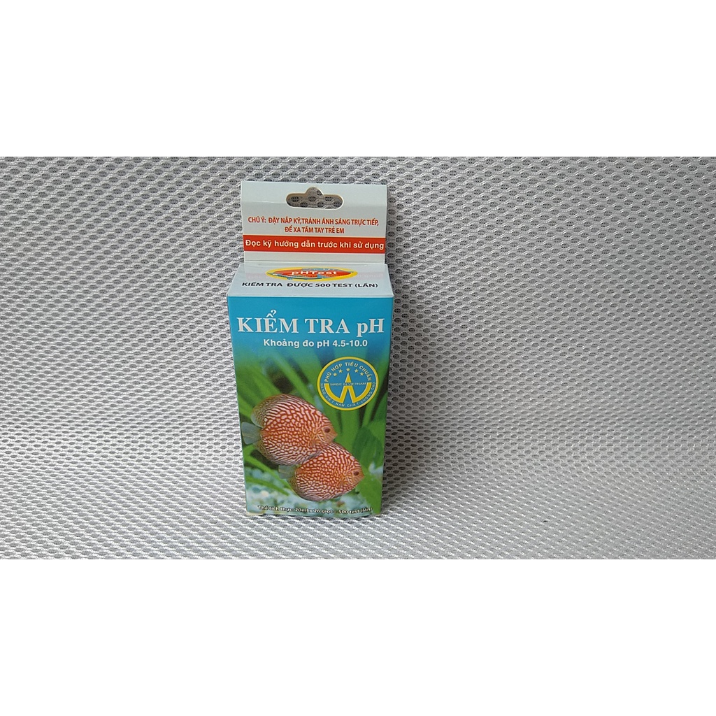 Bộ kiểm tra pH dùng cho bể cá.