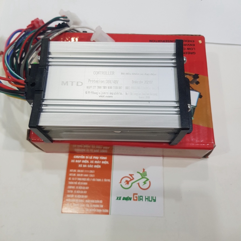 Bo IC 36V-48V 350W Bộ Điều Khiển MTD   XE ĐẠP ĐIỆN XE ĐIỆN GIA HUY