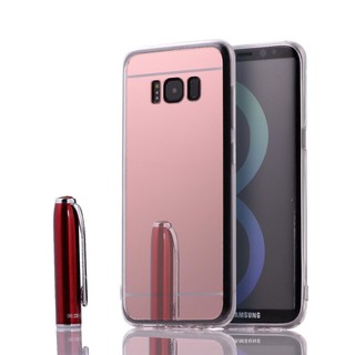 For [ Samsung Galaxy S8 G950 ] Mirror TPU Soft Silicone Back Phone Case