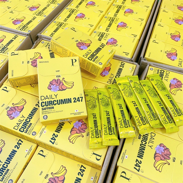 Thạch Nghệ Saffron Vị Chuối 247 Nano Japan