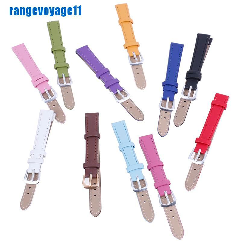 Dây Đeo Đồng Hồ Bằng Da Pu 12mm