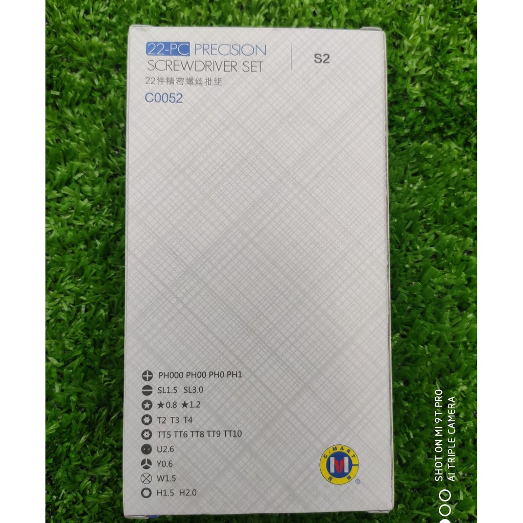 BỘ TUA VÍT SỬA ĐỒNG HỒ - ĐIỆN TỬ 22 CHI TIẾT CMART C0052
