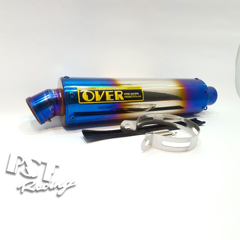 Pô Over Racing Xanh Titanium Nhập Khẩu
