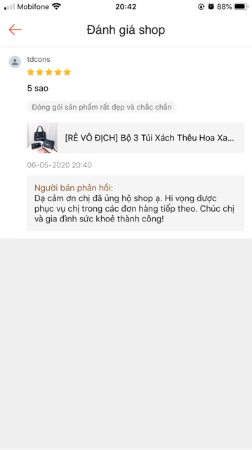 NOWSHIP 2H⚡️Bộ 3 Túi Xách Thêu Hoa | BigBuy360 - bigbuy360.vn