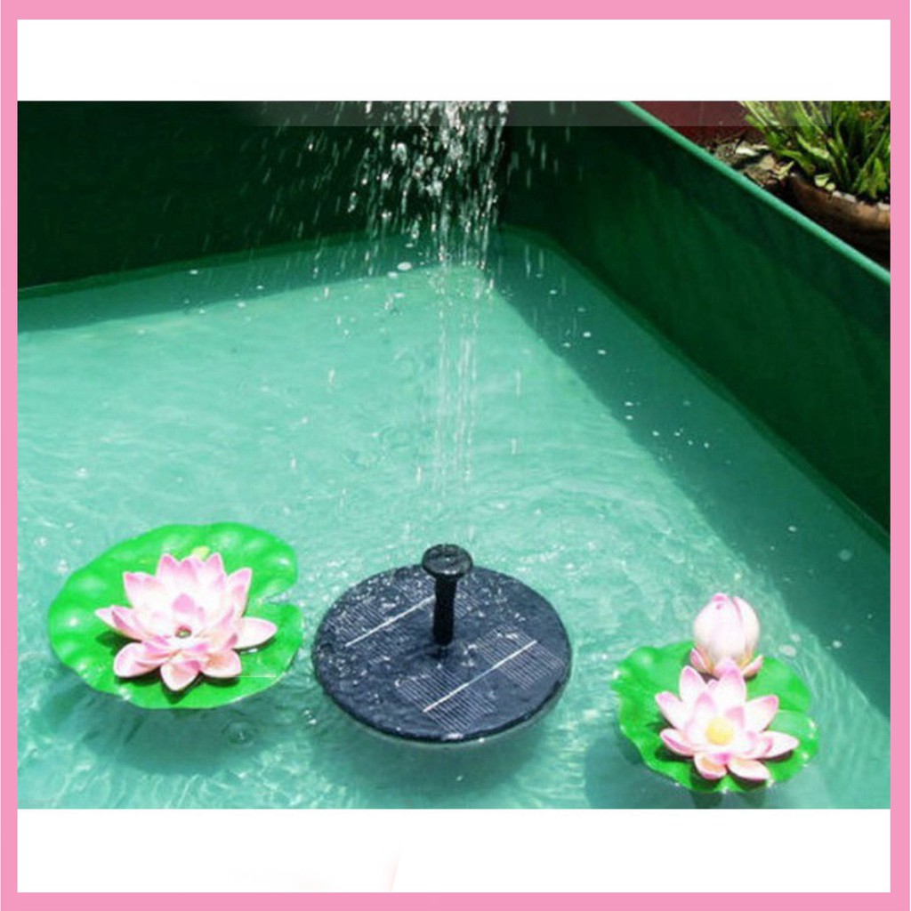 Đài phun nước năng lượng mặt trời