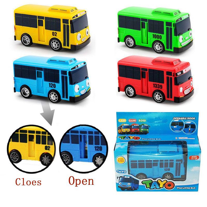 Xe buýt đồ chơi hoạt hình TAYO The Little Bus với chức năng kéo lùi xinh xắn vui nhộn cho các bé