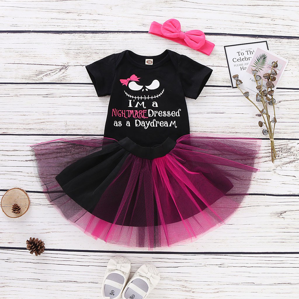 Set đồ hóa trang Halloween cho bé gái