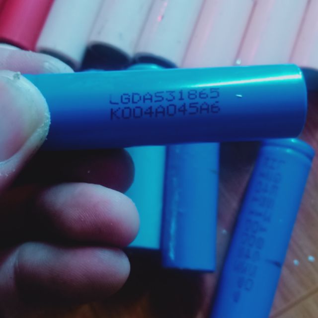 Cell Pin 18650 dung lượng cao 2600 mah tháo máy đã tét chuẩn dung lượng