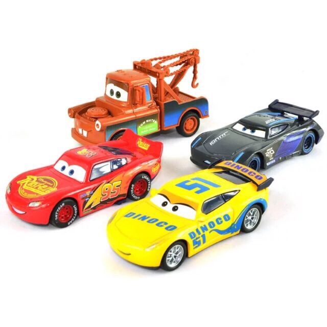 Set 4 xe sắt MCqueen cực đẹp