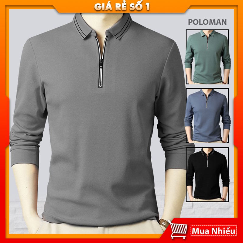 Áo thun nam TINOFUN Áo dài tay nam giữ nhiệt mùa đông chất vải Polo co dãn thời trang đẹp 8 màu