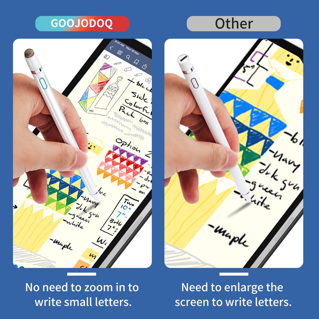 Bút cảm ứng kỹ thuật số thông minh Goojodoq cho máy tính bảng Android