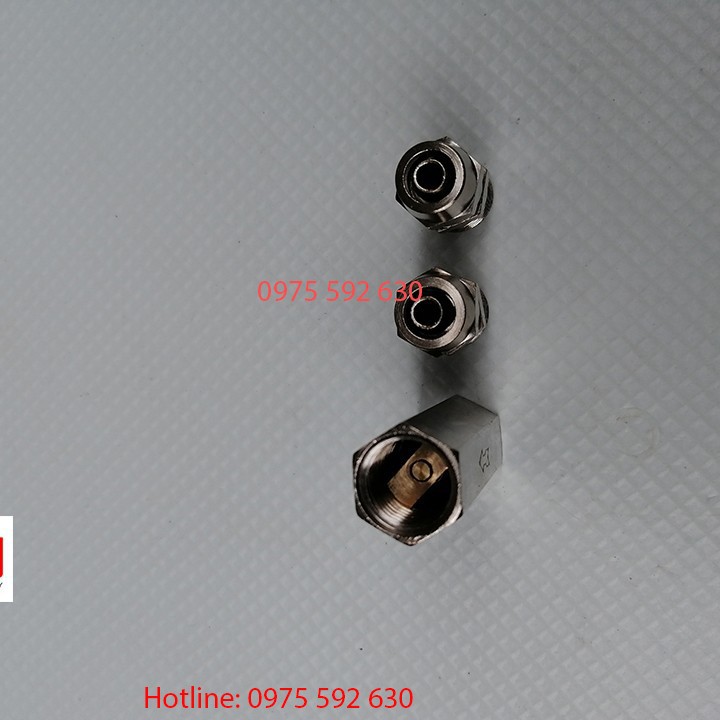 SALE Van 1 chiều khí nén inox đầu ra xiết ống