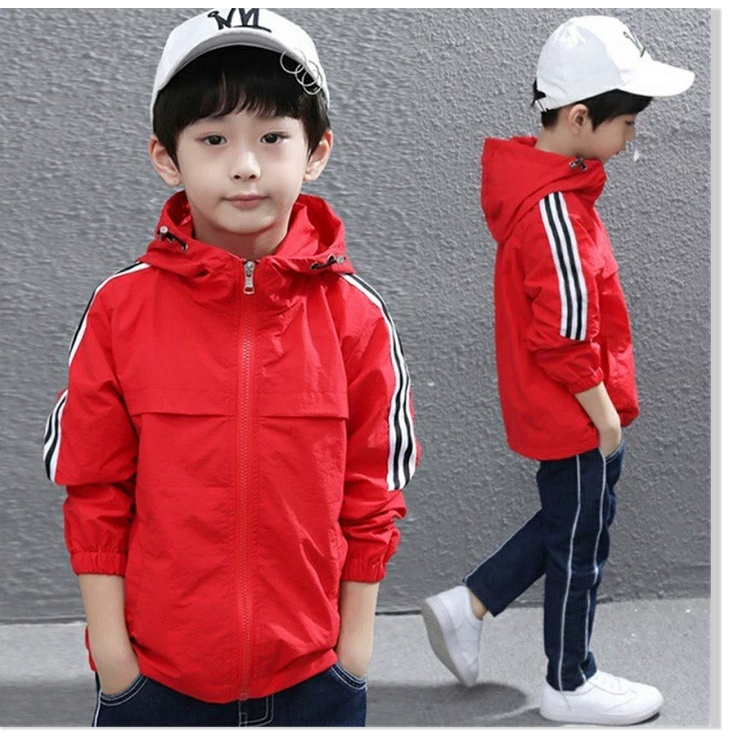 Áo khoác dù 2 lớp unisex cho bé siêu đẹp