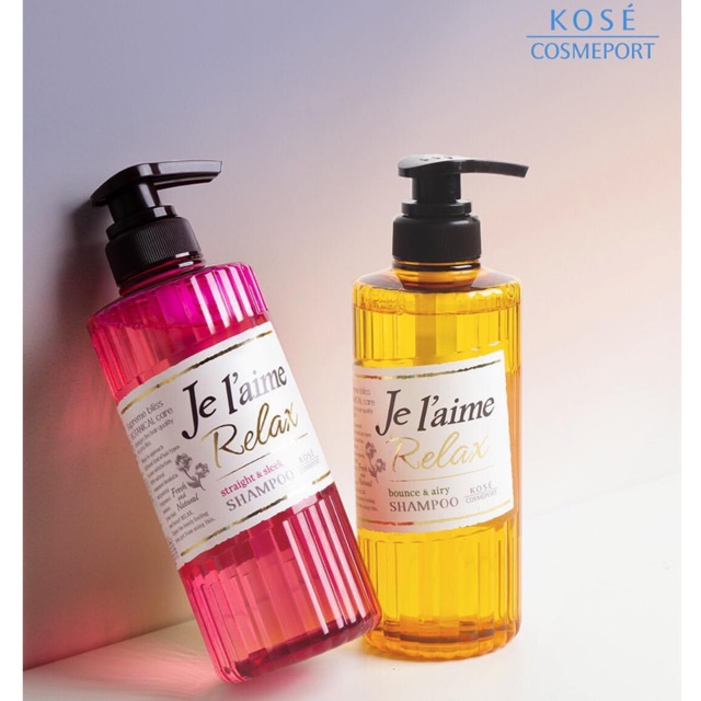 Gội Xả Phục Hồi Tóc Je Iaime Relax Kose Shampoo