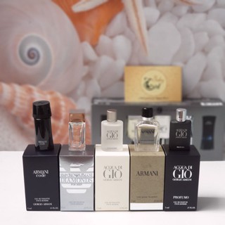 SET NƯỚC HOA GIFT SET GIORGIO ARMANI MINI FOR MEN