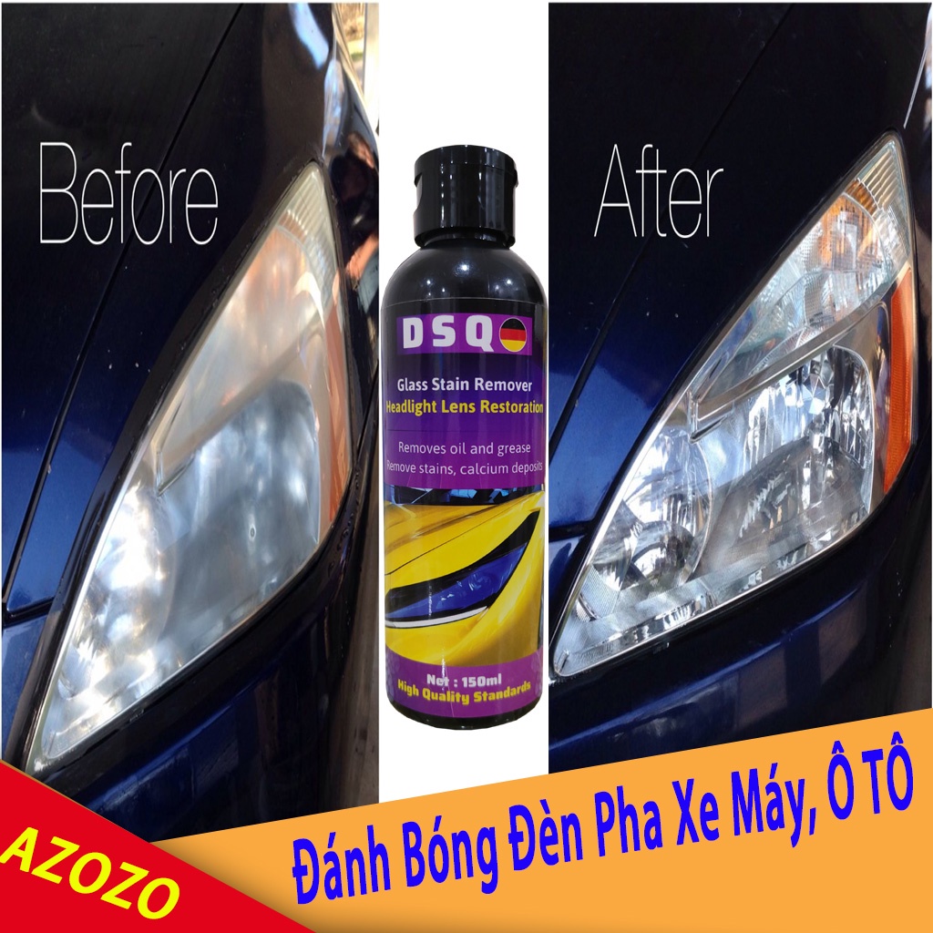 Vệ Sinh Đánh Bóng Dưỡng sáng Và Phục Hồi Choá Đèn Pha WARWOLF Công Nghệ Mỹ