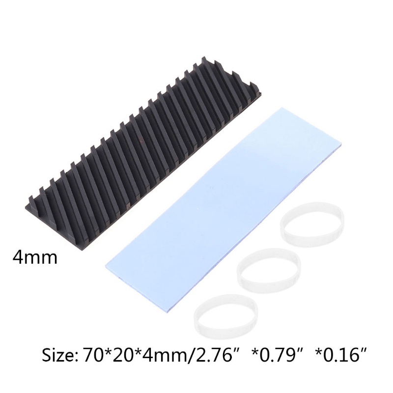 Bộ Tản Nhiệt Đĩa Cứng Bằng Đồng + Bộ Tản Nhiệt Graphene SSD 2280 Cho M 2 NVME