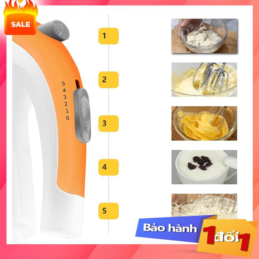 Siêu sale - Hàng Chính hãng Máy đánh trứng cầm tay đa năng Netmego N38D 300W