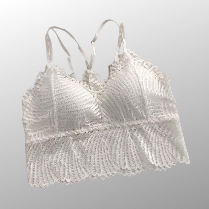 Áo Bra Ren Sexy Quyến Rũ Mút Mỏng AN Lót Nữ 2 Dây Gợi Cảm Định Hình Vòng Một 02027