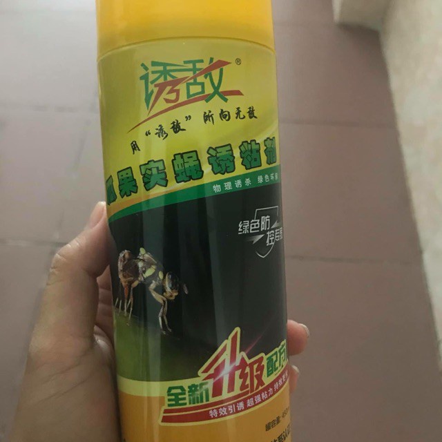 [SIEURE] Keo xịt bẫy ruồi vàng đục quả 450ml hàng đẹp, phân phối chuyên nghiệp.